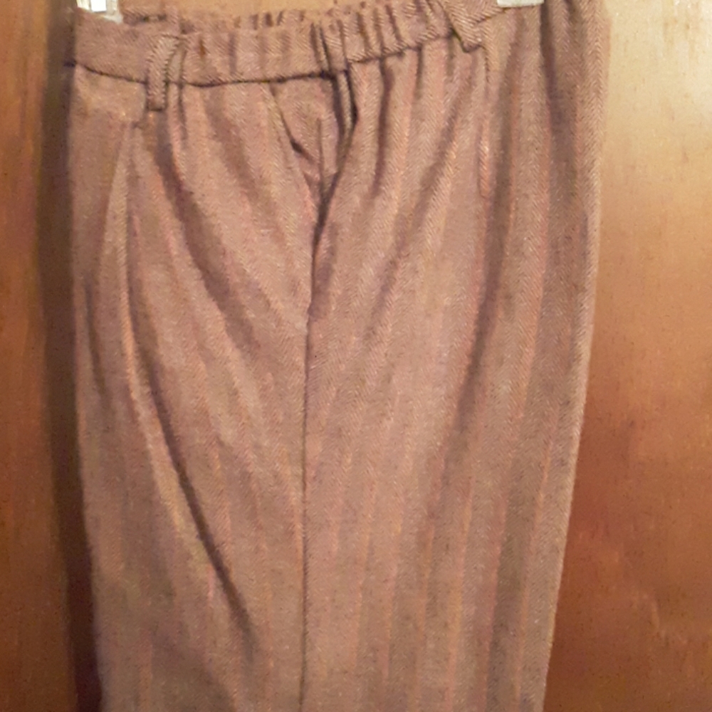 Wool slacks
